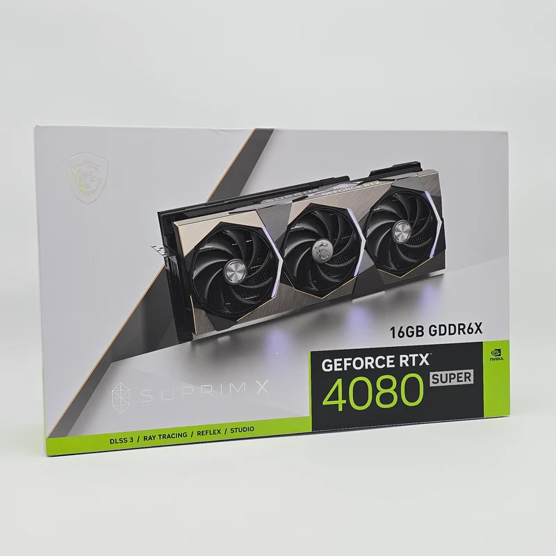 RTX 4080 Super MSI Suprim X 16GB, NVIDIA Gaming Graphics Card GPU
