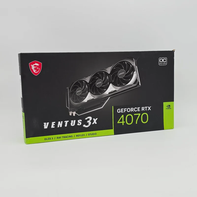 RTX 4070 MSI Ventus 3x OC 8GB, NVIDIA Gaming Graphics Card GPU