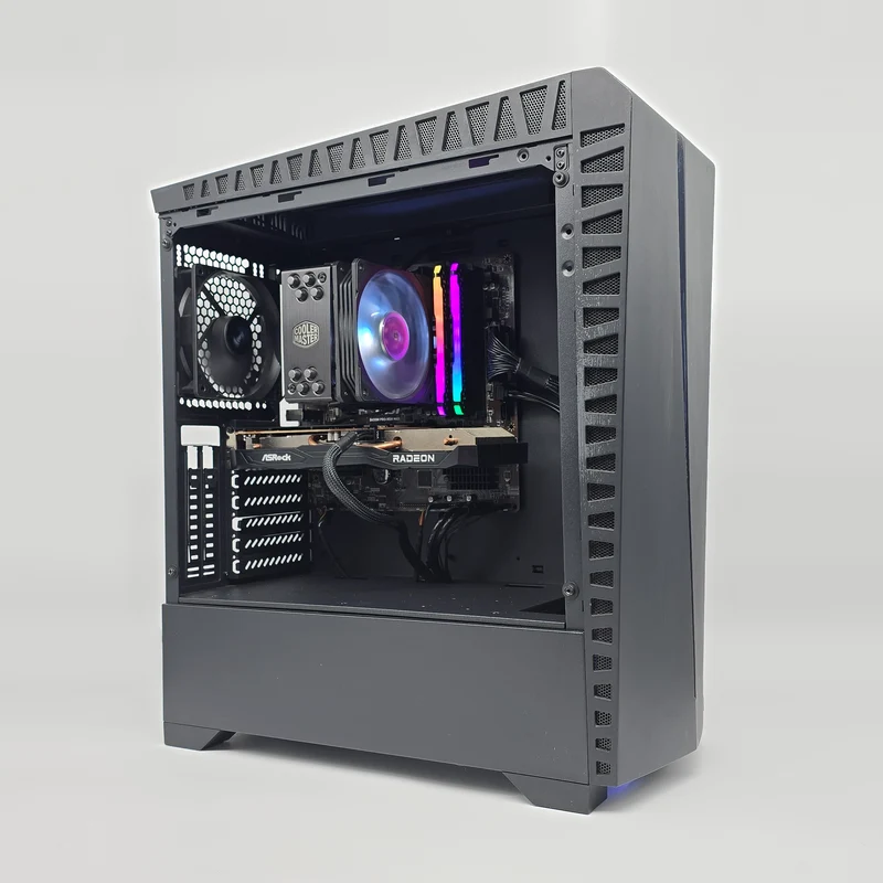 Ryzen 7 2700X, RX 6600, 1TB NVMe, 32GB DDR4, Custom Pre-Owned Gaming PC