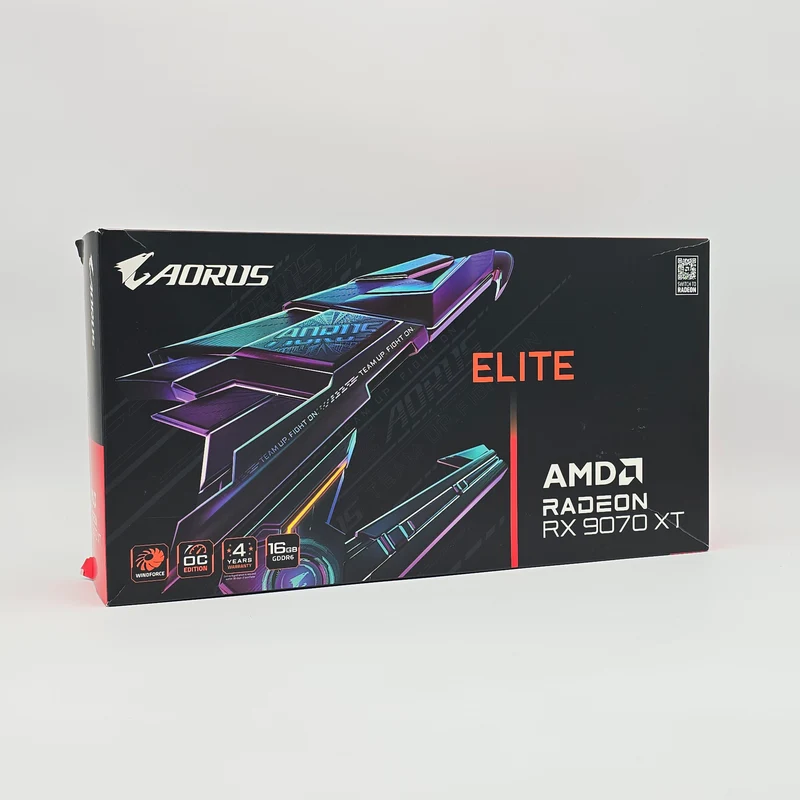 RX 9070 XT Gigabyte Aorus Elite 16GB, AMD Radeon Gaming Graphics Card GPU, 9070XT
