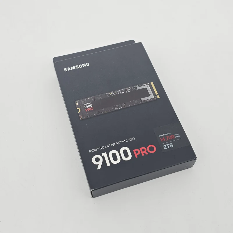 Samsung 9100 Pro 2TB Gen 5 NVMe SSD, 14,800MB/s PCIe 5.0 M.2