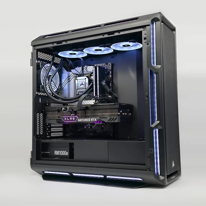 RTX 4090, Intel i9-14900K, 64GB DDR5, 4TB NVMe, Custom Liquid Cooled Gaming PC Corsair Vengeance