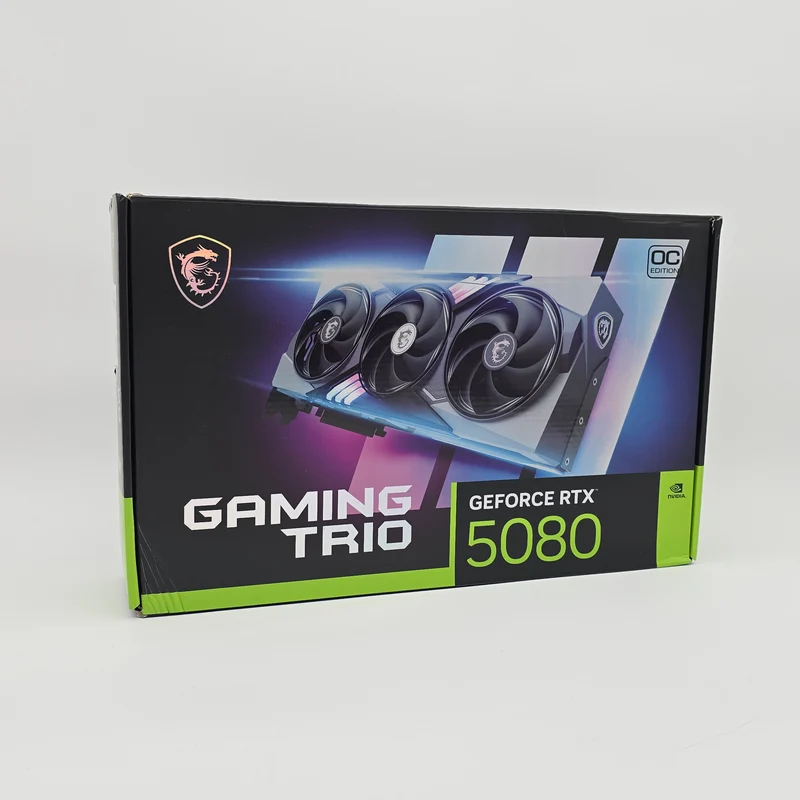 RTX 5080 MSI Gaming Trio OC 16GB, NVIDIA Gaming Graphics Card GPU