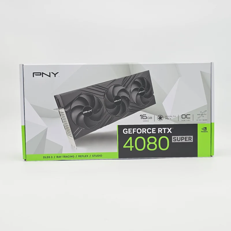 RTX 4080 Super PNY Black 16GB, NVIDIA Gaming Graphics Card GPU