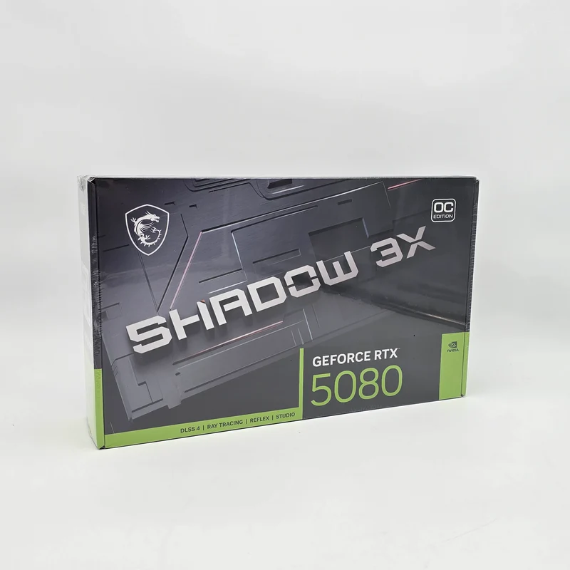 RTX 5080 MSI Shadow 3x OC 16GB, NVIDIA Gaming Graphics Card GPU