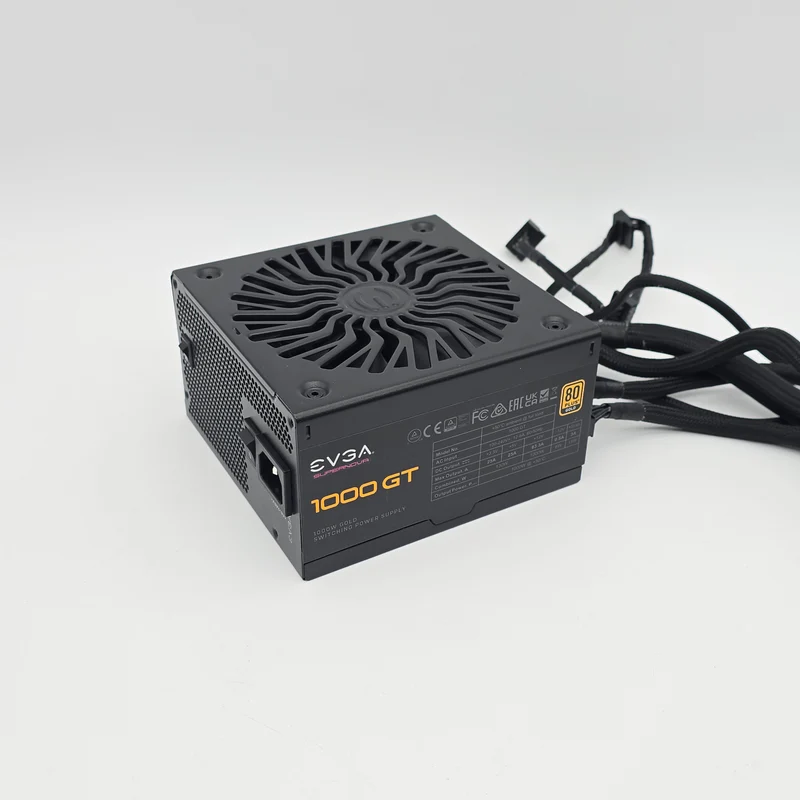 EVGA 1000GT Power Supply 1000W, Gold, Fully Modular