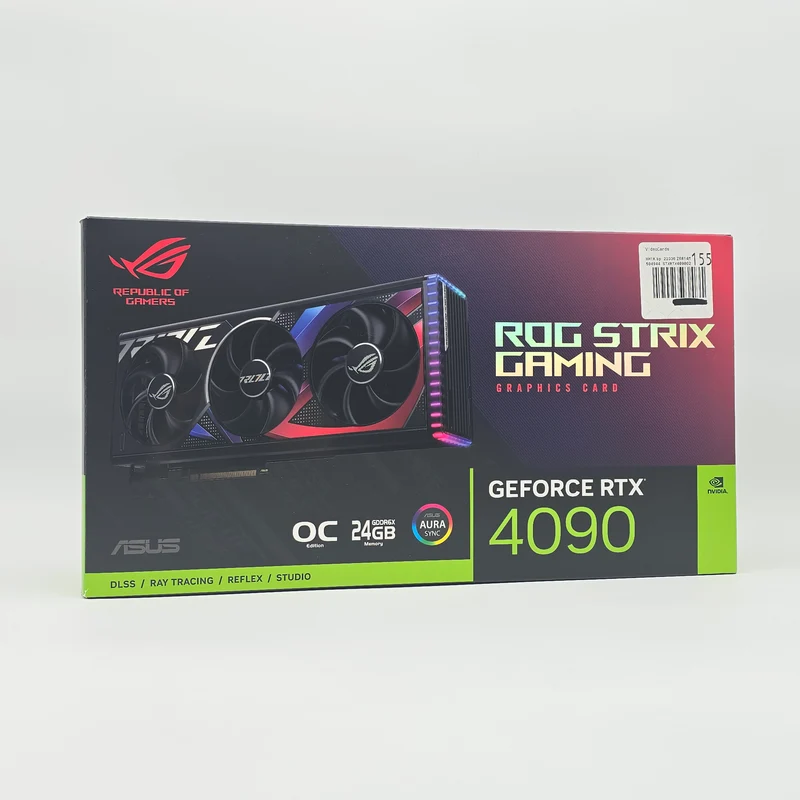 RTX 4090 ASUS ROG STRIX OC 24GB, NVIDIA Gaming Graphics Card GPU
