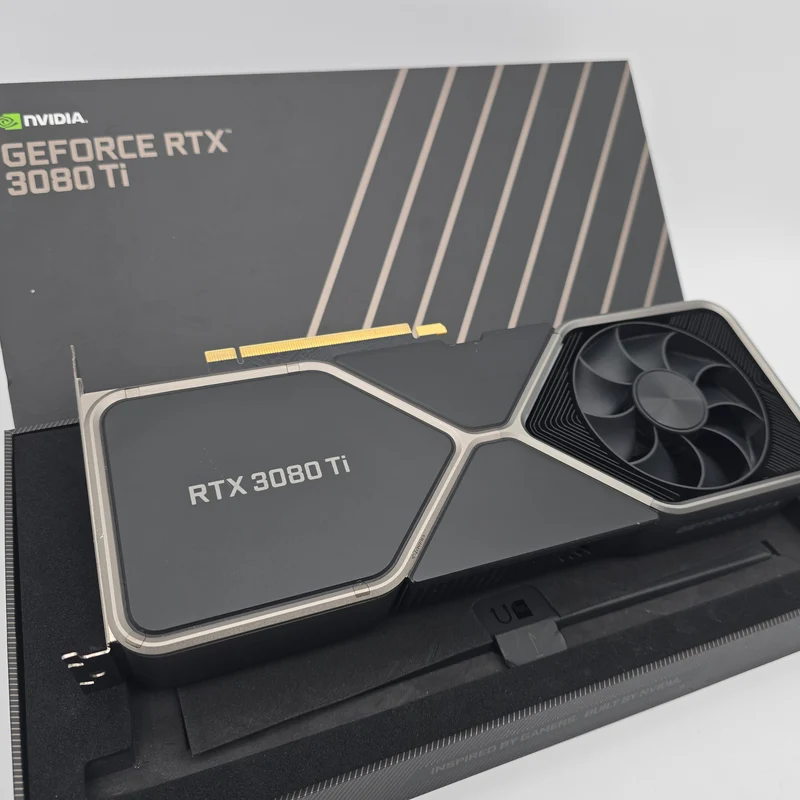 RTX 3080 Ti Founders Edition FE 12GB, NVIDIA Gaming Graphics Card GPU