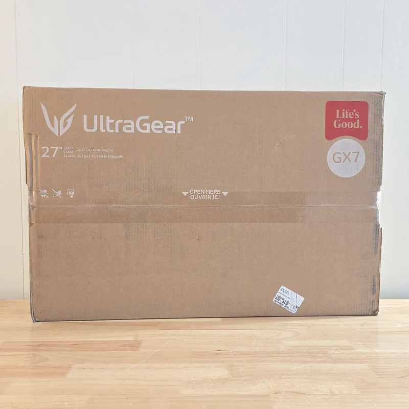 LG Ultragear 27" OLED QHD 480Hz GX7, 0.03ms, G-Sync, Gaming Monitor Brand New