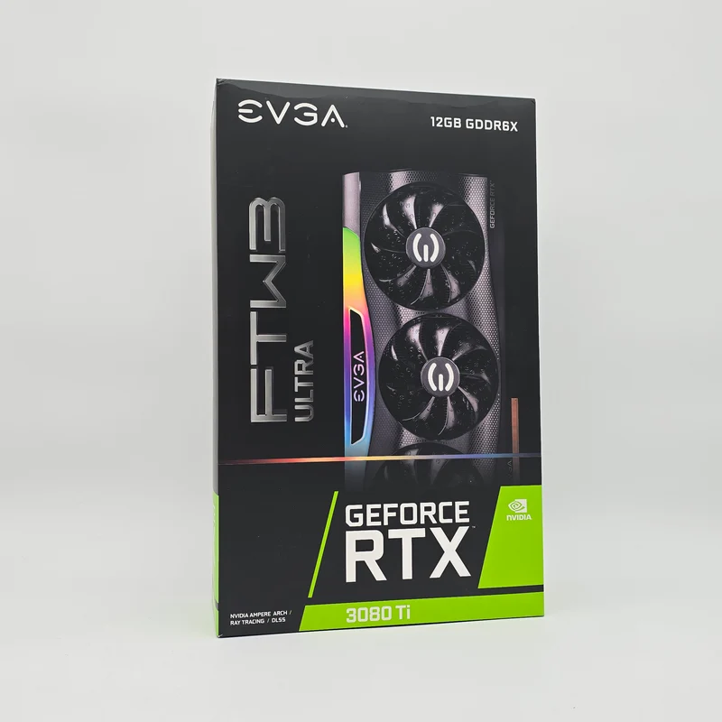 RTX 3080 Ti EVGA FTW3 ULTRA 12GB, NVIDIA Gaming Graphics Card GPU, 3080Ti