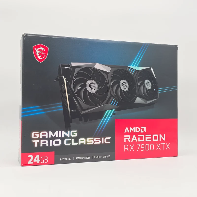 RX 7900XTX MSI Gaming Trio Classic 24GB, AMD Radeon Gaming Graphics Card GPU