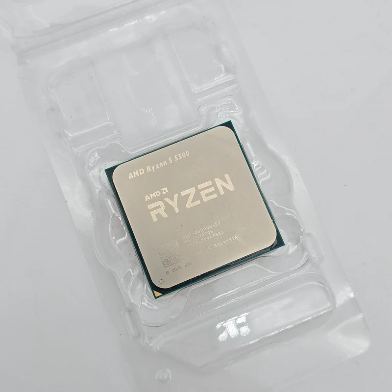 AMD Ryzen 5 5500, Socket AM4, Desktop Gaming Processor CPU