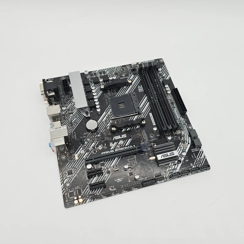 ASUS PRIME B450M-A II, Socket AM4 AMD Gaming Motherboard