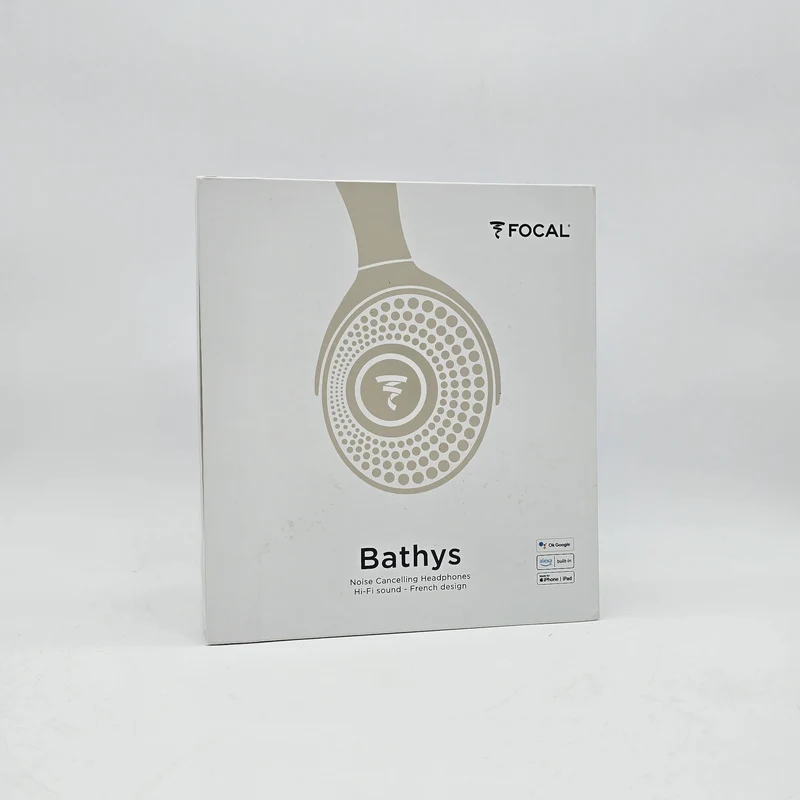 Focal Bathys High Fidelity Wireless Noise Cancelling Headphones, Dune Color, Open Box