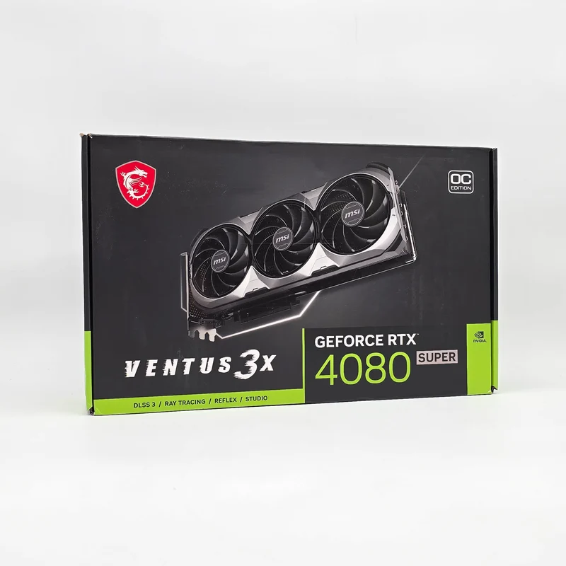 RTX 4080 Super MSI Ventus 3x OC 16GB, NVIDIA Gaming Graphics Card GPU