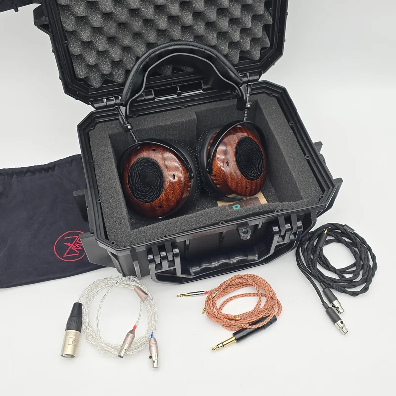 ZMF Verite Open Back Headphones, 300 OHM, Magnesium Chassis, Sapele Finish