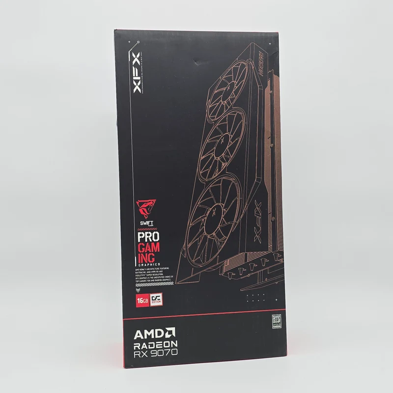 RX 9070 XFX SWIFT OC 16GB, AMD Radeon Gaming Graphics Card GPU