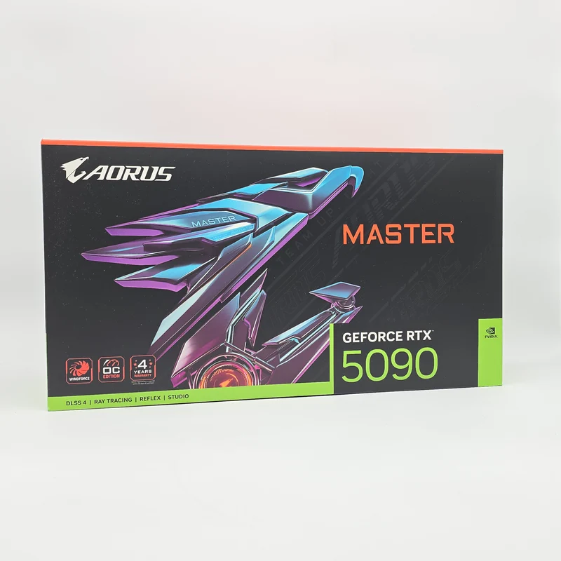 RTX 5090 Gigabyte Aorus Master 32GB OC, NVIDIA Gaming Graphics Card GPU