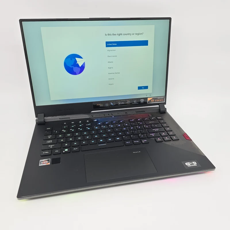 ASUS ROG STRIX SCAR 15, RTX 3080, Ryzen 5800H, 64GB RAM, 2TB NVMe, 300Hz FHD Gaming Laptop