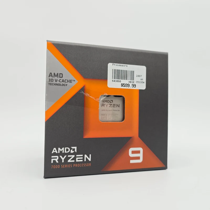 AMD Ryzen 9 7900X3D 12-Core, 24-Thread Desktop Processor, Socket AM5 CPU