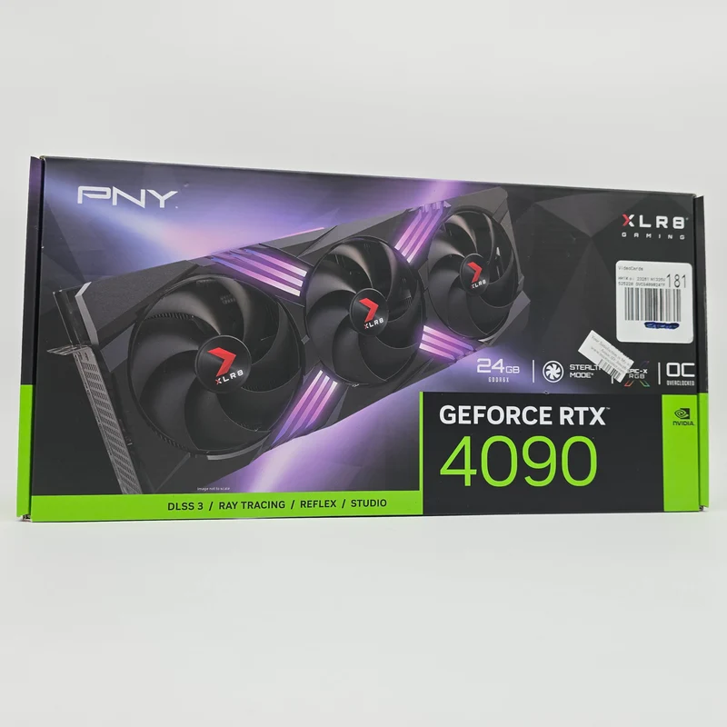 RTX 4090 PNY XLR8 Gaming Verto EPIC-X OC RGB 24GB, NVIDIA Gaming Graphics Card GPU