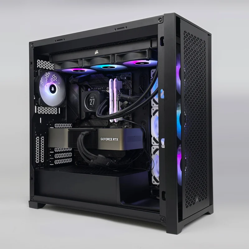 RTX 4080, Intel i7-13700K, 32GB RAM, LCD AIO Liquid Cooled Custom Gaming PC