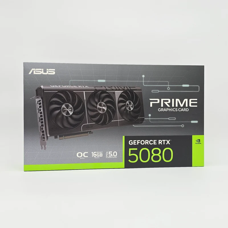 RTX 5080 ASUS PRIME OC 16GB, NVIDIA Gaming Graphics Card GPU