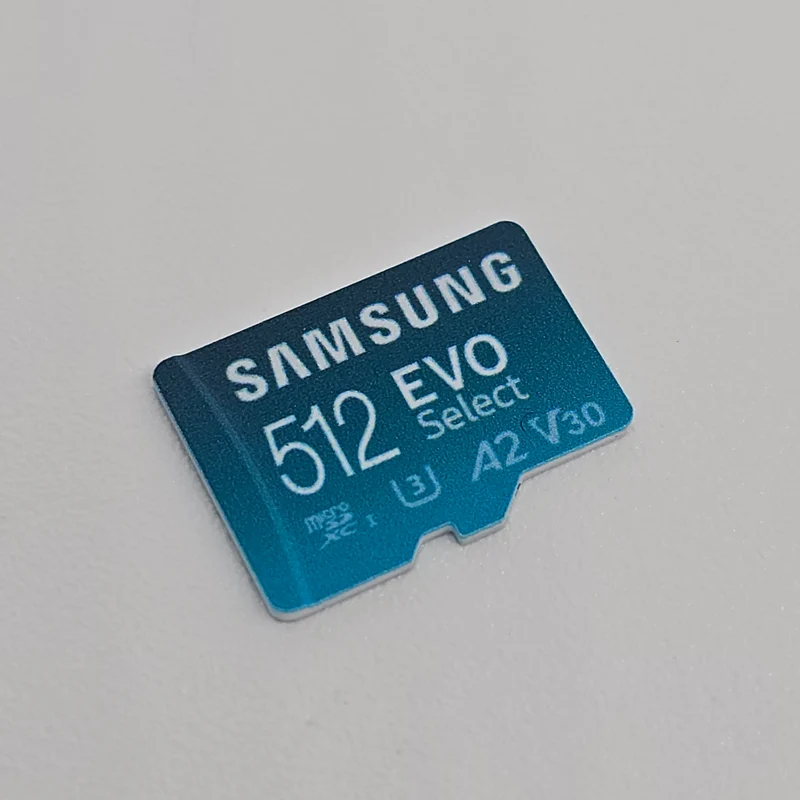 512GB Samsung Evo Select MicroSD