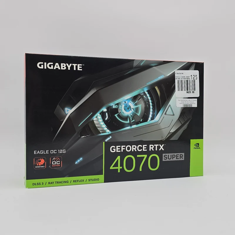 RTX 4070 Super Gigabyte Eagle OC 12GB, NVIDIA Gaming Graphics Card GPU