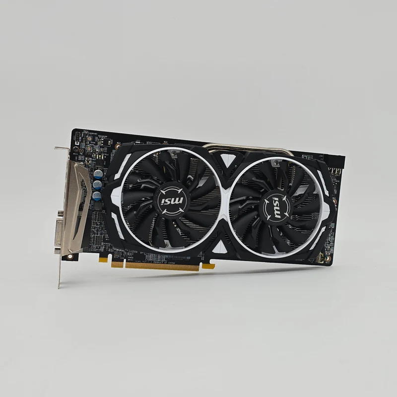 RX 580 4GB MSI ARMOR OC, AMD Radeon Gaming Graphics Card GPU