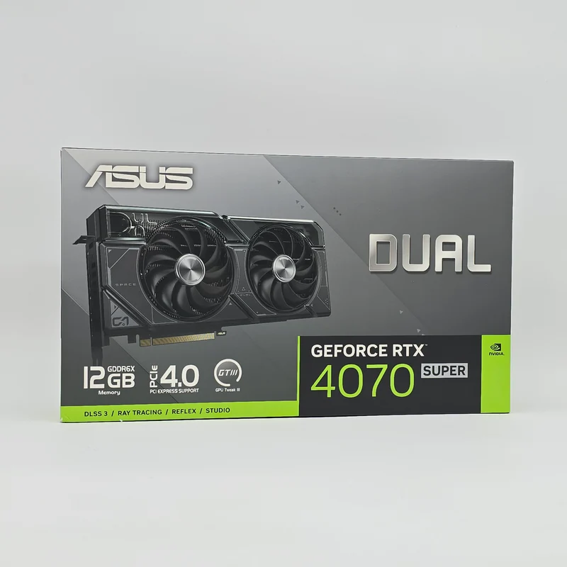 RTX 4070 Super ASUS DUAL 12GB, NVIDIA Gaming Graphics Card GPU