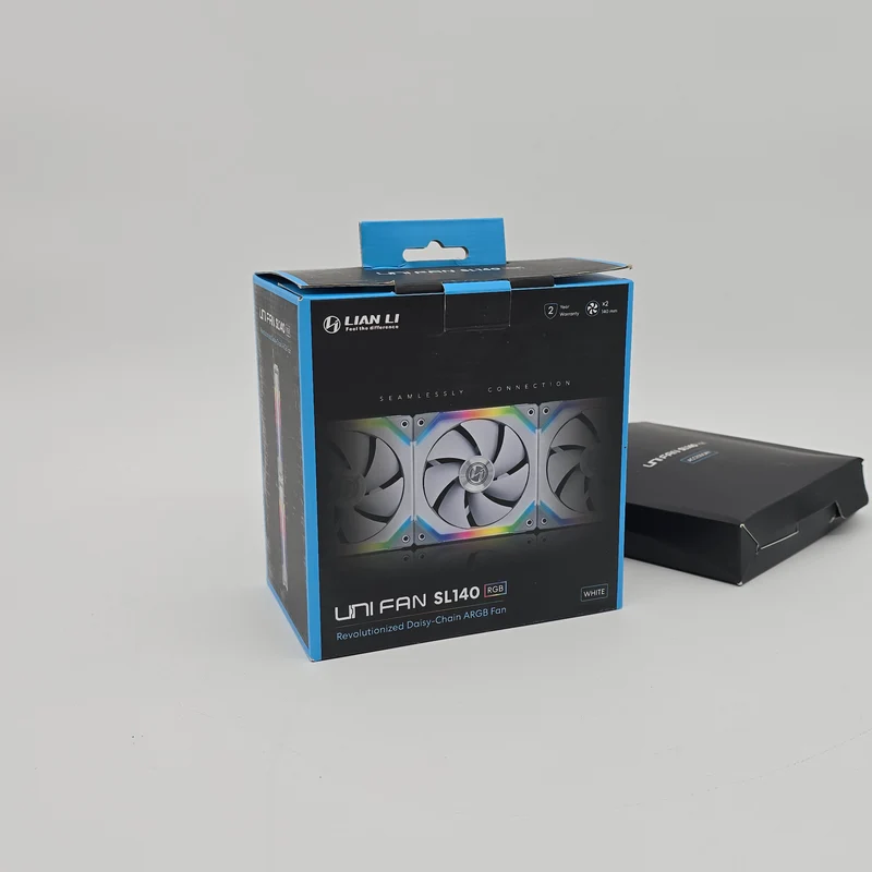 Lian Li Uni Fan SL 140 White RGB 3-Pack, SL140 Triple Pack