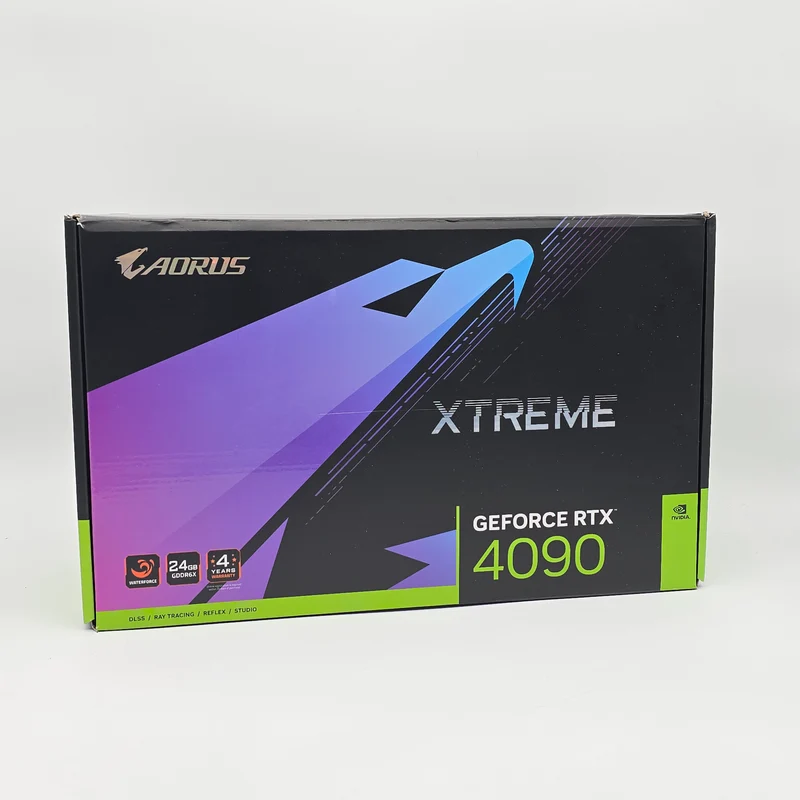 RTX 4090 Gigabyte Aorus XTREME 24GB, NVIDIA Gaming Graphics Card GPU AIO Liquid Cooled