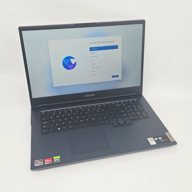 Lenovo Legion 5 Gaming Laptop, RTX 3050, Ryzen 7 5800H, 16GB DDR4, 144Hz Screen