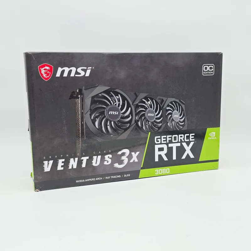 RTX 3080 MSI Ventus 3x OC 10GB, NVIDIA Gaming Graphics Card GPU
