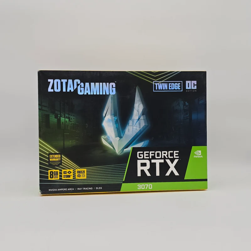 RTX 3070 Zotac Twin Edge OC 8GB, NVIDIA Gaming Graphics Card GPU