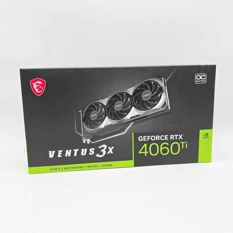 RTX 4060 Ti MSI Ventus 3x OC 8GB, NVIDIA Gaming Graphics Card GPU, 4060Ti