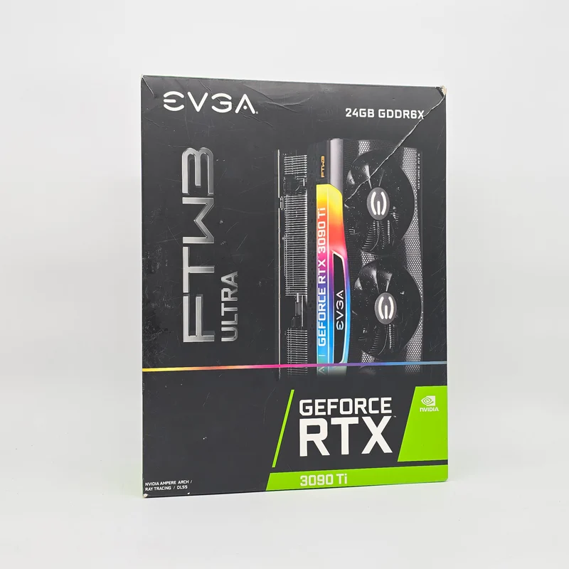 RTX 3090 Ti EVGA FTW3 ULTRA 24GB, NVIDIA Gaming Graphics Card GPU, 3090Ti