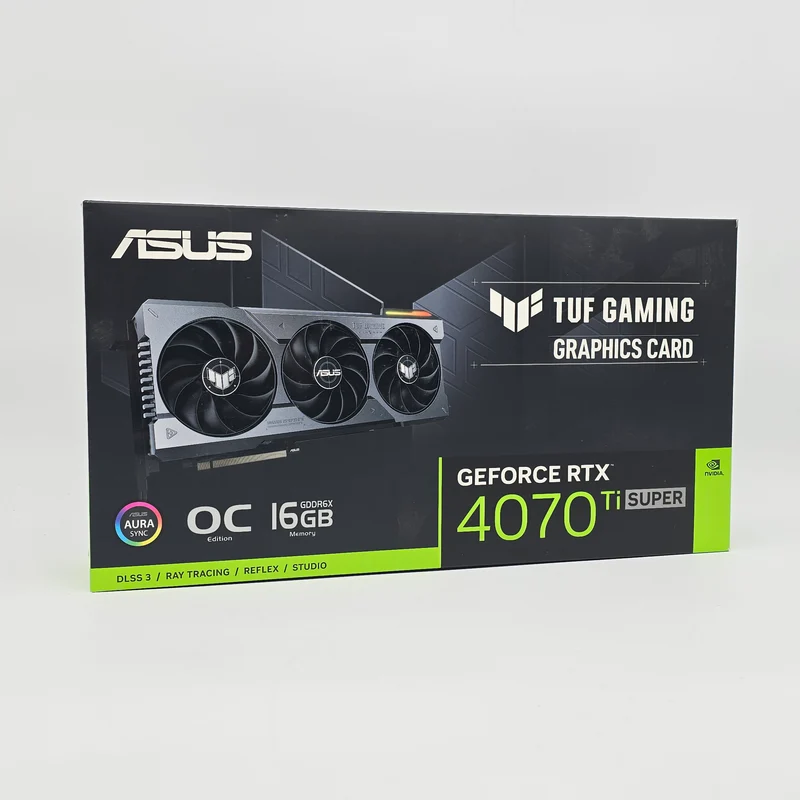 RTX 4070 Ti Super ASUS TUF OC 16GB, NVIDIA Gaming Graphics Card GPU, 4070Ti Super