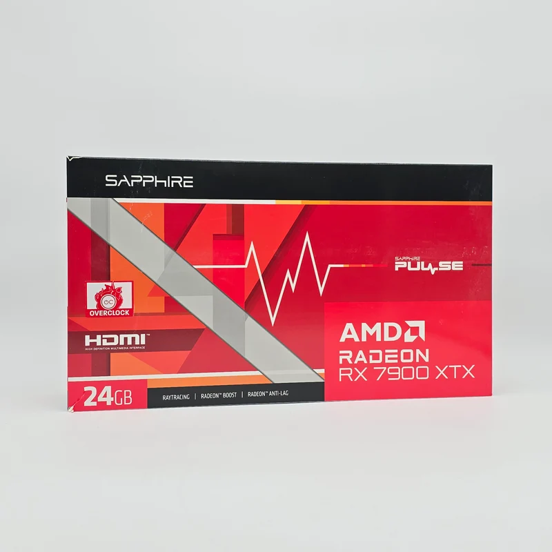 RX 7900 XTX Sapphire Pulse 24GB, AMD Radeon Gaming Graphics Card GPU, 7900XTX