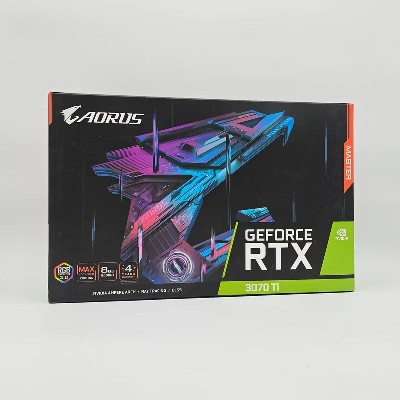 RTX 3070 Ti Gigabyte Aorus Master 8GB, NVIDIA Gaming Graphics Card GPU