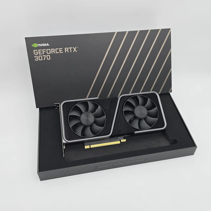 RTX 3070 Founders Edition 8GB, NVIDIA Gaming Graphics Card GPU