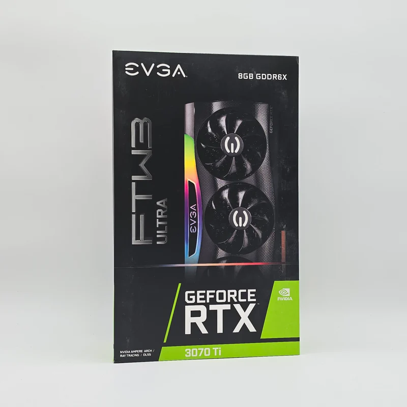 RTX 3070 Ti EVGA FTW3 Ultra 8GB, NVIDIA Gaming Graphics Card GPU