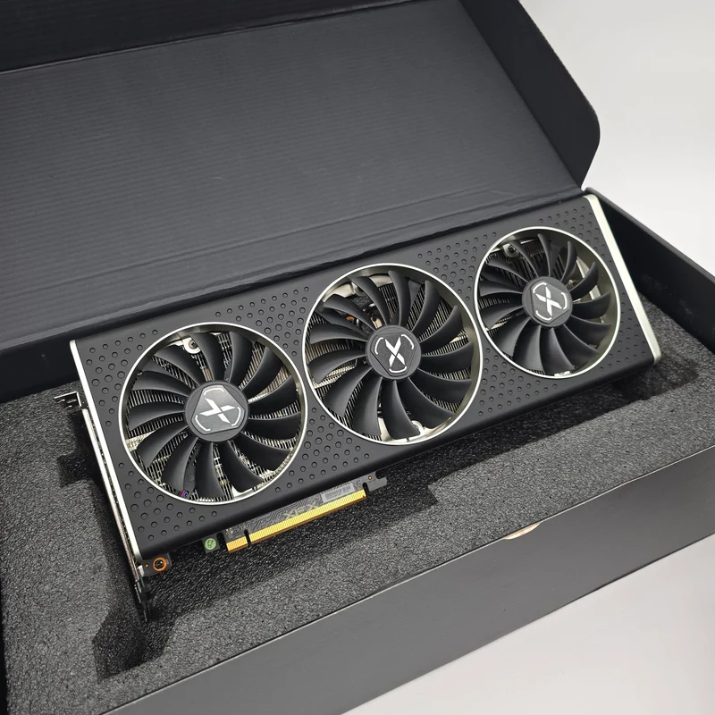 RX 6750XT XFX QUICK319 12GB, AMD Radeon Gaming Graphics Card GPU