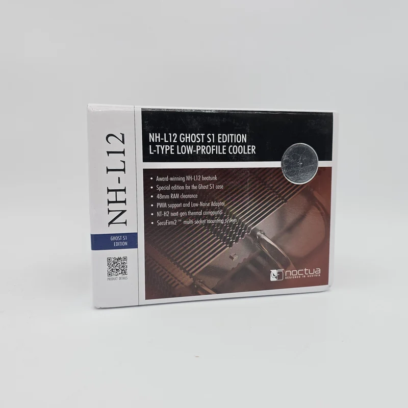 Noctua NH-L12 S1 Ghost Edition, Premium Low Profile CPU Cooler with Quiet 92mm PWM Fan