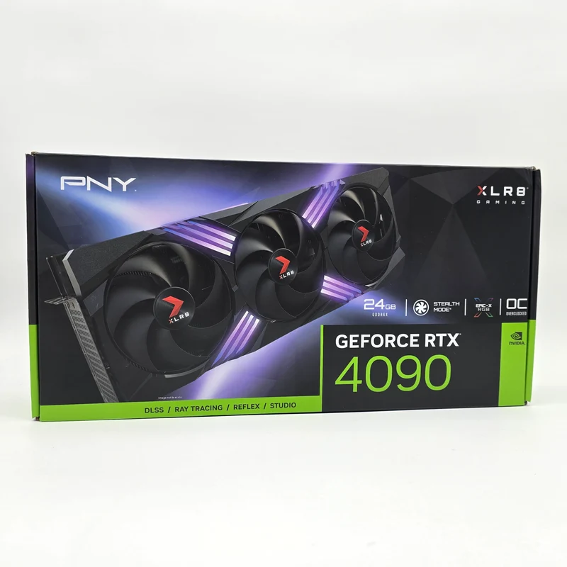 RTX 4090 PNY XLR8 EPICX RGB 24GB, NVIDIA Gaming Graphics Card GPU