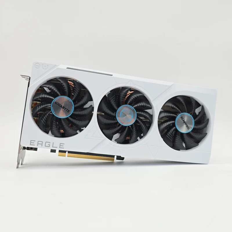 RTX 4070 Super Eagle OC ICE Edition White 12GB, NVIDIA Gaming Graphics Card GPU