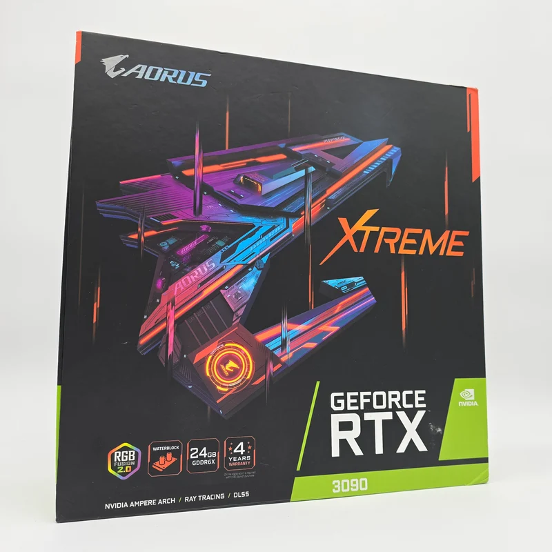 RTX 3090 Gigabyte Aorus XTREME Waterforce Watercooled 24GB, NVIDIA Gaming Graphics Card GPU