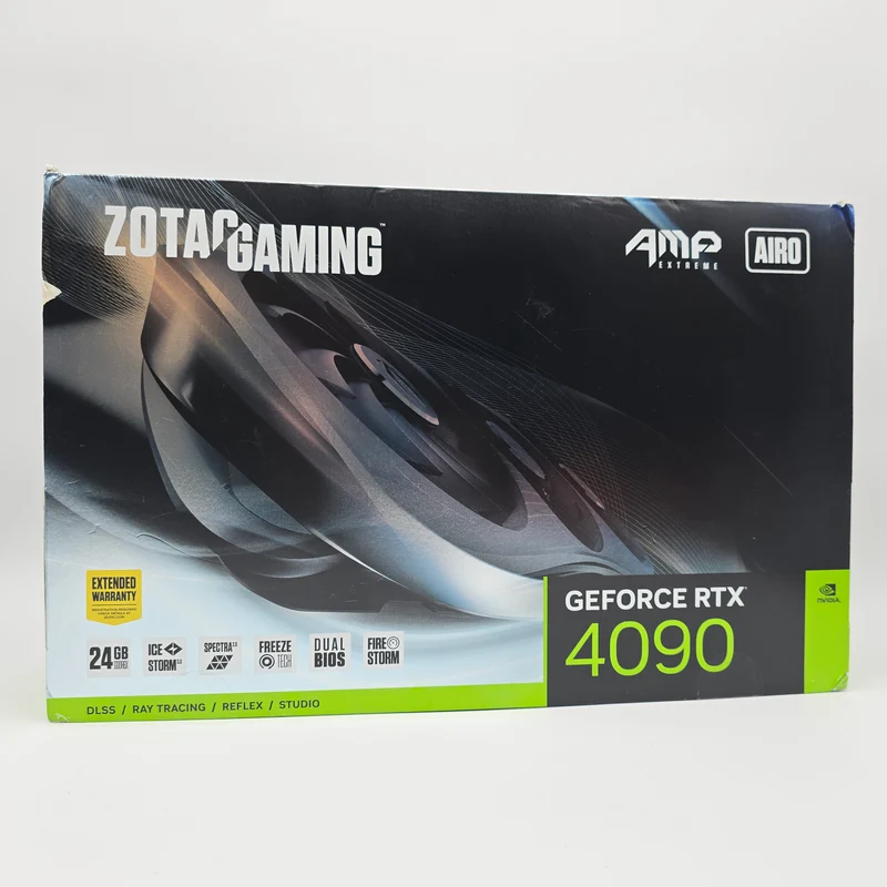 RTX 4090 Zotac Airo AMP EXTREME 24GB, NVIDIA Gaming Graphics Card GPU
