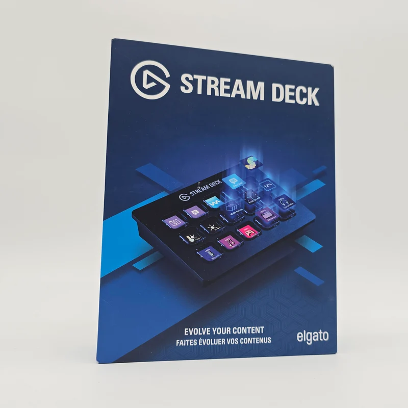 Elgato Stream Deck, 15 Customizable LCD Keys, USB, with Stand